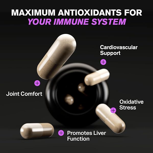 1000MG GLUTATHIONE FOR IMMUNE SUPPORT – 100MG ABSORPTION COMPLEX – REDUCED LIPOSOMAL GLUTATHIONE SUPPLEMENT WITH ALPHA LIPOIC ACID – BRAIN BOOSTER, GLOWING SKIN, LIVER SUPPORT, 120 VEGETARIAN CAPSULES