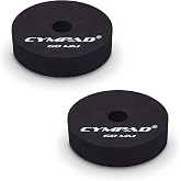 Cympad Moderator Cymbal Tuner Pads &ndash; 60mm Double Set &ndash; Reduces Overtones &amp; Sustain &ndash; Foam Cymbal Washers for Studio, Practice &amp; Live Sound Control