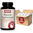Jarrow Formulas Neuro Optimizer with 7 Neuro-Nutrient Ingredients, Dietary Supplement for Brain Health and Antioxidant Support, 120 Capsules, 30 Day Supply, Pack of 12
