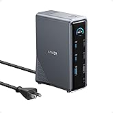 Anker Prime Docking Station, 14-Port with 160W Max Output, 10Gbps Fast Data Transfer, Real-Time Smart Interface, Audio and Et