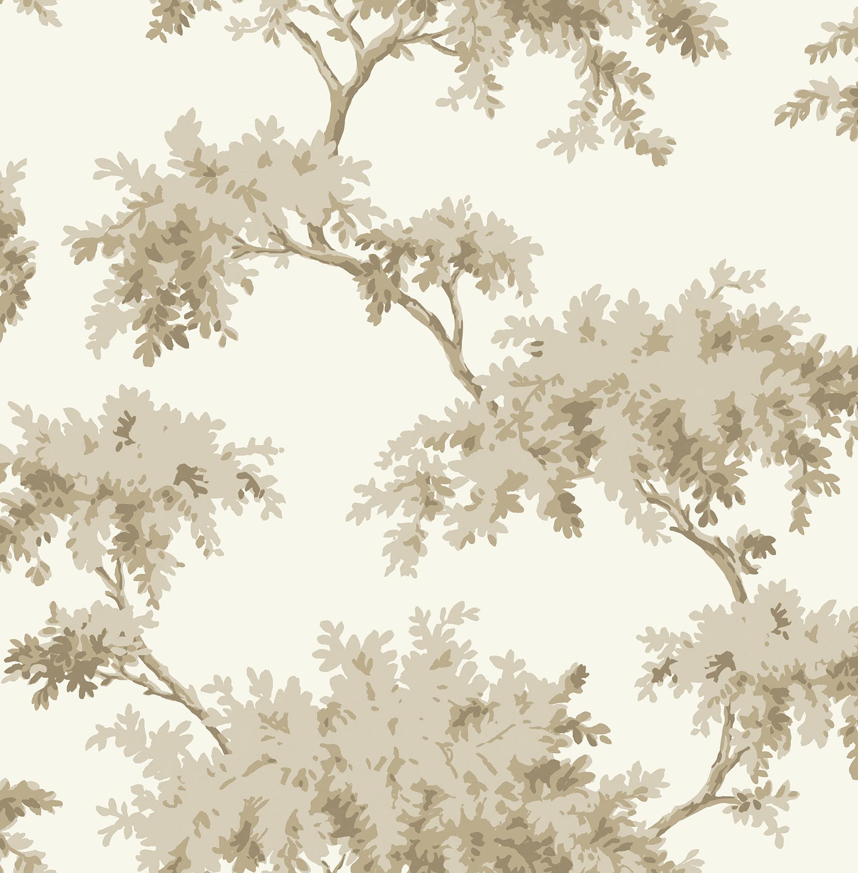 Taupe Alder Peel & Stick Wallpaper
