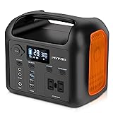 PGYOB Portable Power Station, 299Wh LiFePO4 Backup