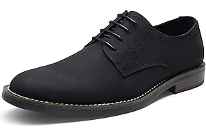 Jousen Men's Dress Shoes Retro Casual Dress Shoes for Men