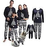 BIRW 2025 Family Christmas Pajamas Matching Sets Xmas Pjs for Womens Mens Holiday Home Sleepwear Set Jammies