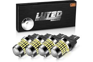 LUYED 3157 3156 LED Reverse Light Bulbs Xenon White Super Bright 3056 3057 4157 3157K LED Bulbs with Projector for Tail Light