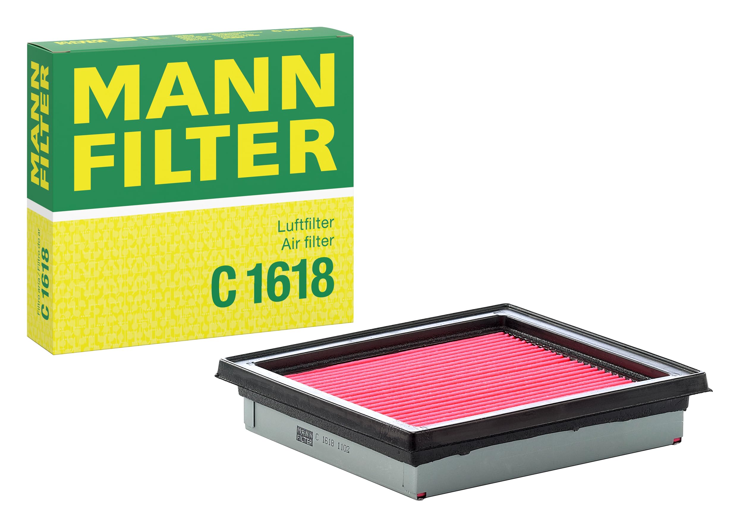 MANN-FILTER C 1618 Air Filter - for Cars + Transporters