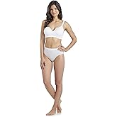 ELLEN TRACY Company Women's Seamless Curves Wireless Full Coverage Jacquard Print Bra with Adjustable Convertible Straps