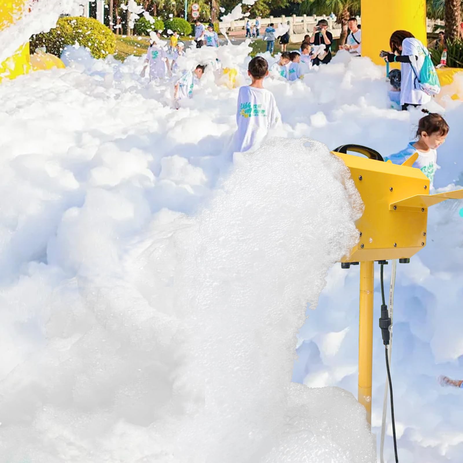 Photo 1 of BIPOLARLIGHT Foam Machine for Party, Party Foam Machine with Water Tank, Foam Cannon for Garden, Pool, Indoor, Birthdays, Celebrations, and Backyard Events
