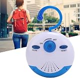 GOWENIC Mini Shower Radio Waterproof Portable FM Speaker Long Battery Life Easy view 4