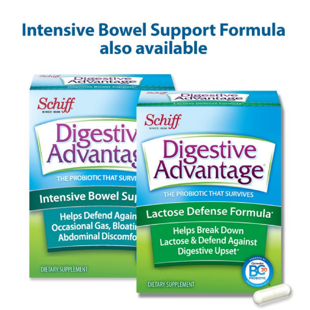 Digestive Advantage Lactose Defense Formula Probiotic with Lactase to