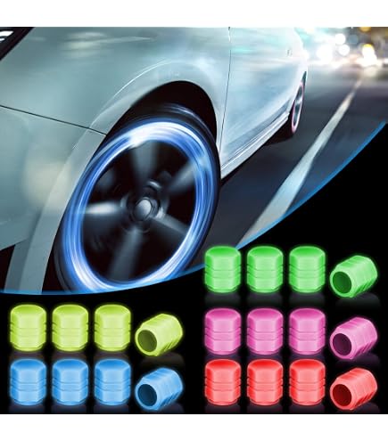 Lot De 4 Bouchons Valve Vélo Aluminium - Protection Poussière - Pour VTT, Route, Moto - Colorés
