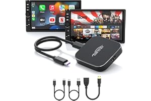 New Car TV Mate Pro with Wireless CarPlay & Android Auto Adapter, HDMI Multimedia Adaptor for TV Stick Converter/Game Console