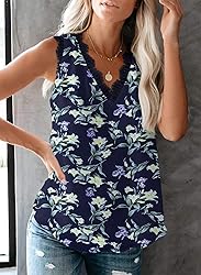 VIISHOW Women Sexy V Neck Lace Satin Camisole