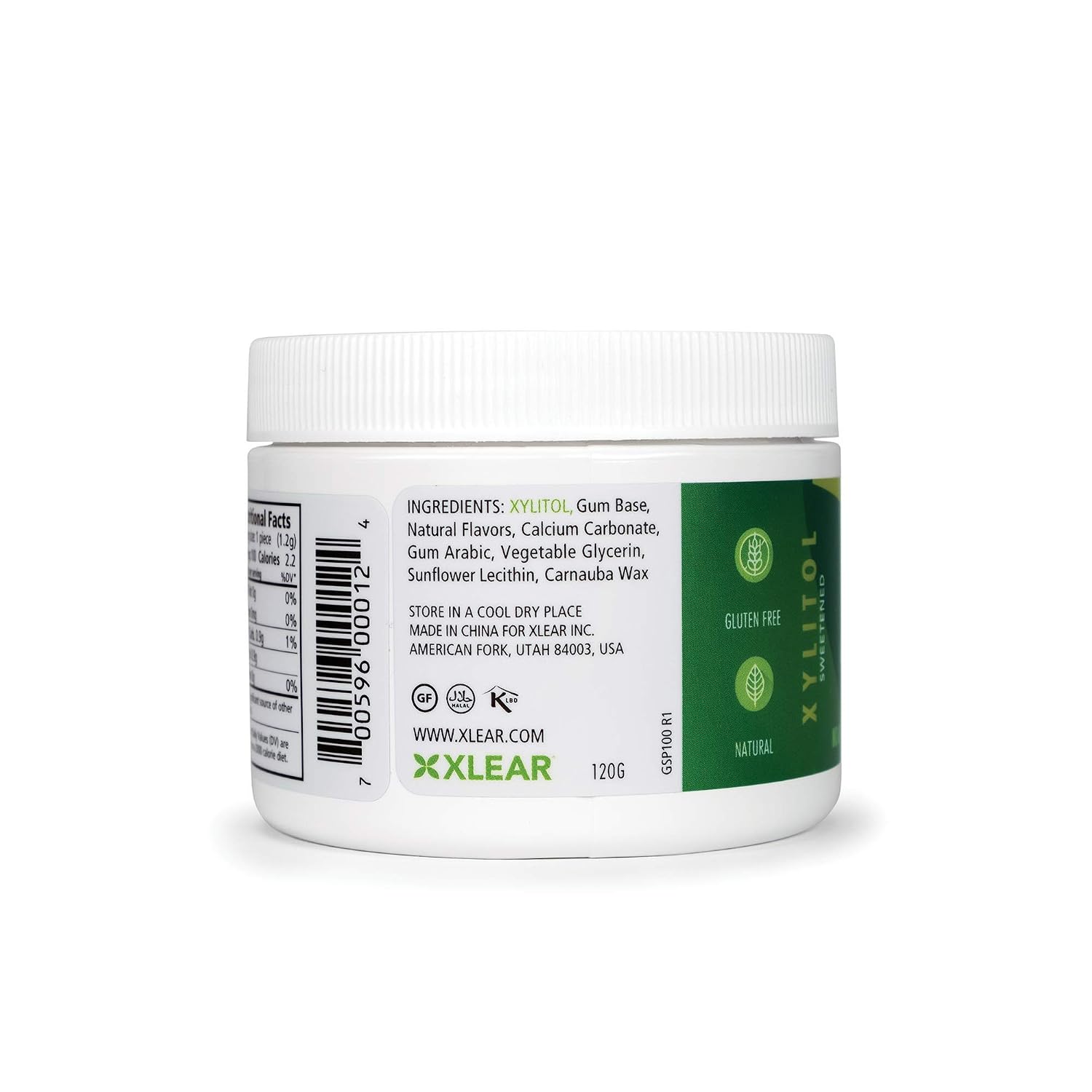 Spry Fresh Natural Xylitol Chewing Gum Dental Defense System, Aspartame-Free, Sugar-Free, Non-GMO, Gluten-Free (Spearmint - Image 4