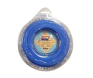 LoNoiz .065-Inch-by-300-Foot Spool Commercial Grade Spiral Twist Quiet 1/2-Pound Grass Trimmer Line, Blue LN065DS-12