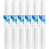 PUREPLUS 5 Micron 20" x 2.5" Whole House Sediment Home Water Filter, 20-inch Sediment Pre-Filtration, Replacement Cartridge Aqua Pure AP110-2C, Pentek P1-20/SP-P1-20/PX01-20, Watts FPMB5-20, 6Pack
