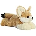 Aurora® Adorable Mini Flopsie™ Frisky Fennec Fox™ Stuffed Animal - Playful Ease - Timeless Companions - Brown 8 Inches