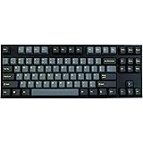 Leopold FC750R Ash Yellow PD TKL Double Shot PBT Mechanical Keyboard (Cherry MX Silent Red)