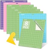 Lya Vinyl 8 Pack 12x12 Cutting Mats StandardGrip LightGrip StrongGrip FabricGrip view 1