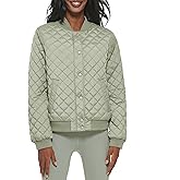 Levi's womens Women's Diamond Quilted Bomber Jacket With Front Pockets - Regular & Plus Sizes