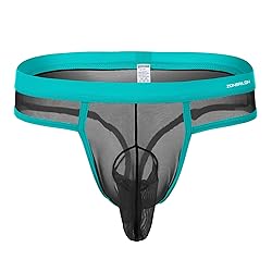 ZAIGGUT Mens Thongs Sexy Underwear See Through G