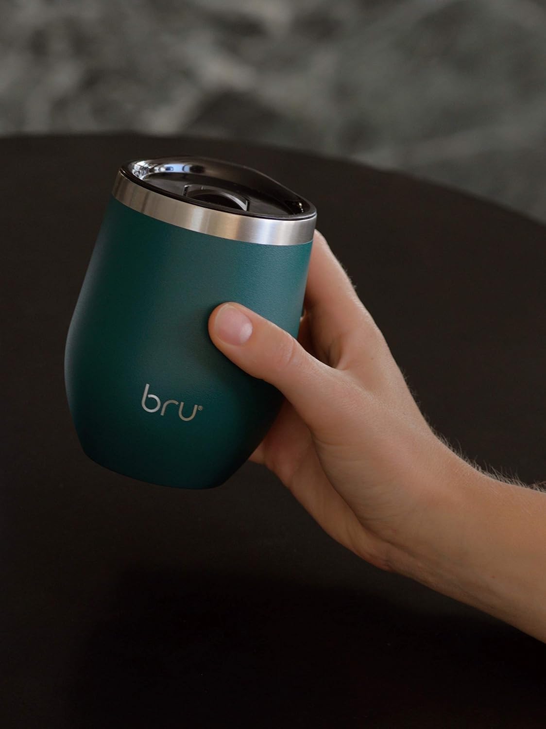 bru Reusable Coffee Cup, Aranya Green - Image 5