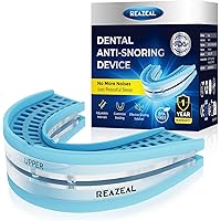 Anti Snoring Devices for Quiet Sleep: Adjustable Mouth Guard for Sleep - Silicone Snore Stopper for Men Women Home & Travel U