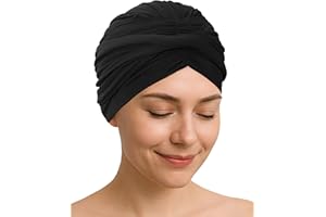 CAPLORD Chemo Headwear for Women, Turban Beanie, Cancer Head Wrap, Alopecia Hat, Hair Loss Cap, Chemotherapy Scalp Covering