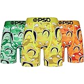 PSD Underwear Mens Boxer Briefs - Warface Camo, Standard Length Pack & Singles, Soft & Breathable Boxer Briefs for Men