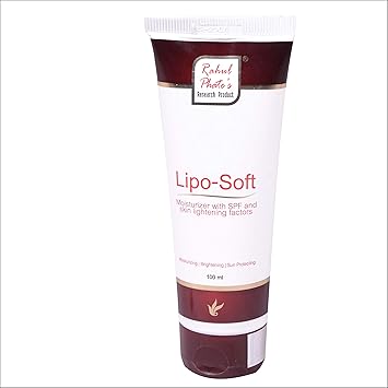 Rahul Phate's Research products Liposoft Moisturiser with SPF and Skin lightening Factor 100ml