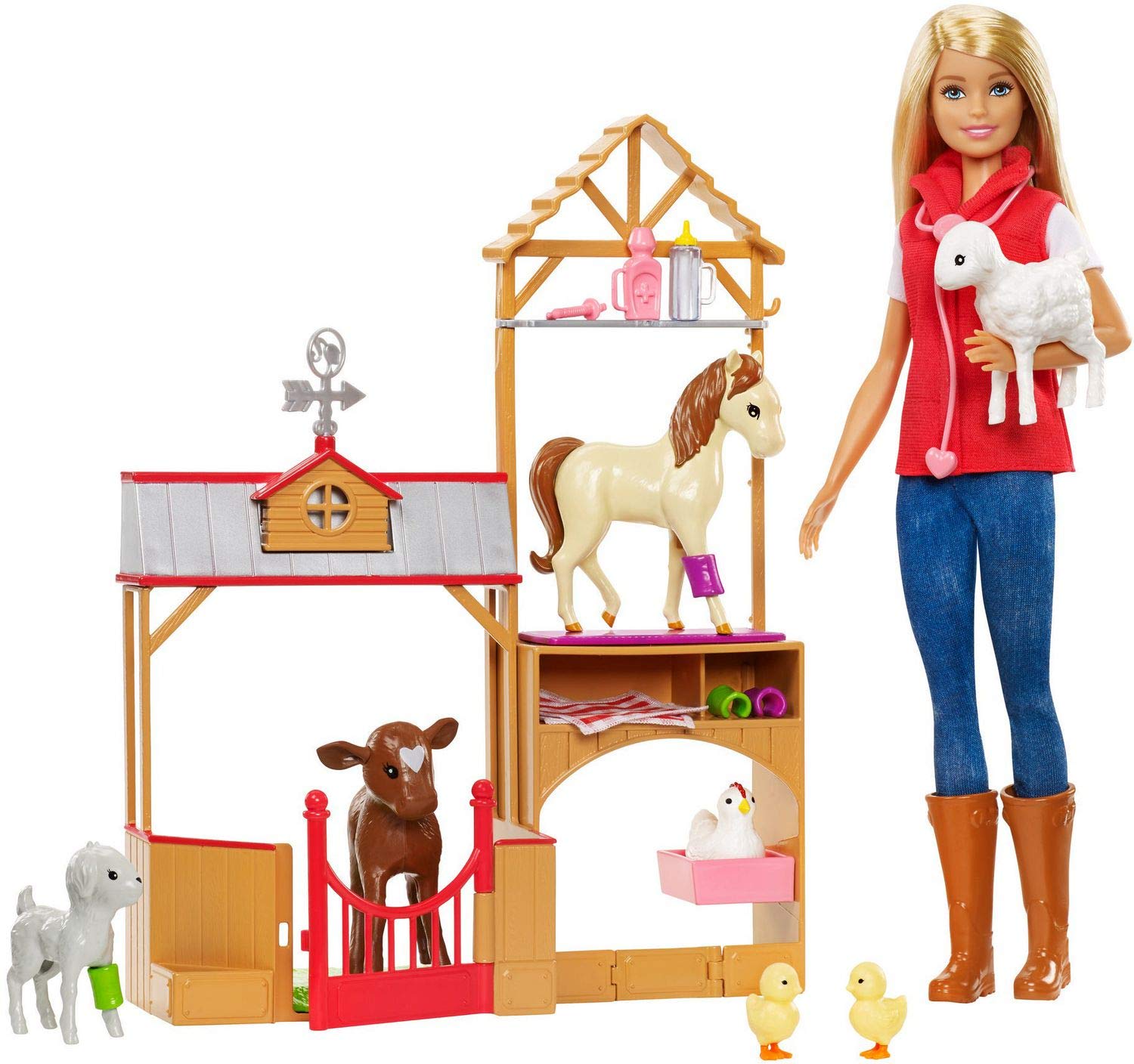 barbie with animals