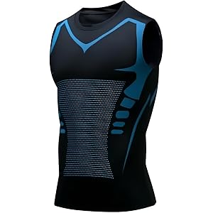 Boost V4 Compression Shaping Shirt Tank for Men, New Boost Confidence, Energy & Strength for Gym, Workout, Daily Wear
