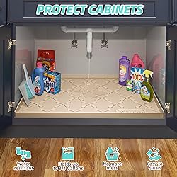 SIKADEER 40" x 22" Under Sink Mat