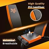 naspaluro Adjustable Weight Bench 7-Position Folding Home Gym Bench view 5