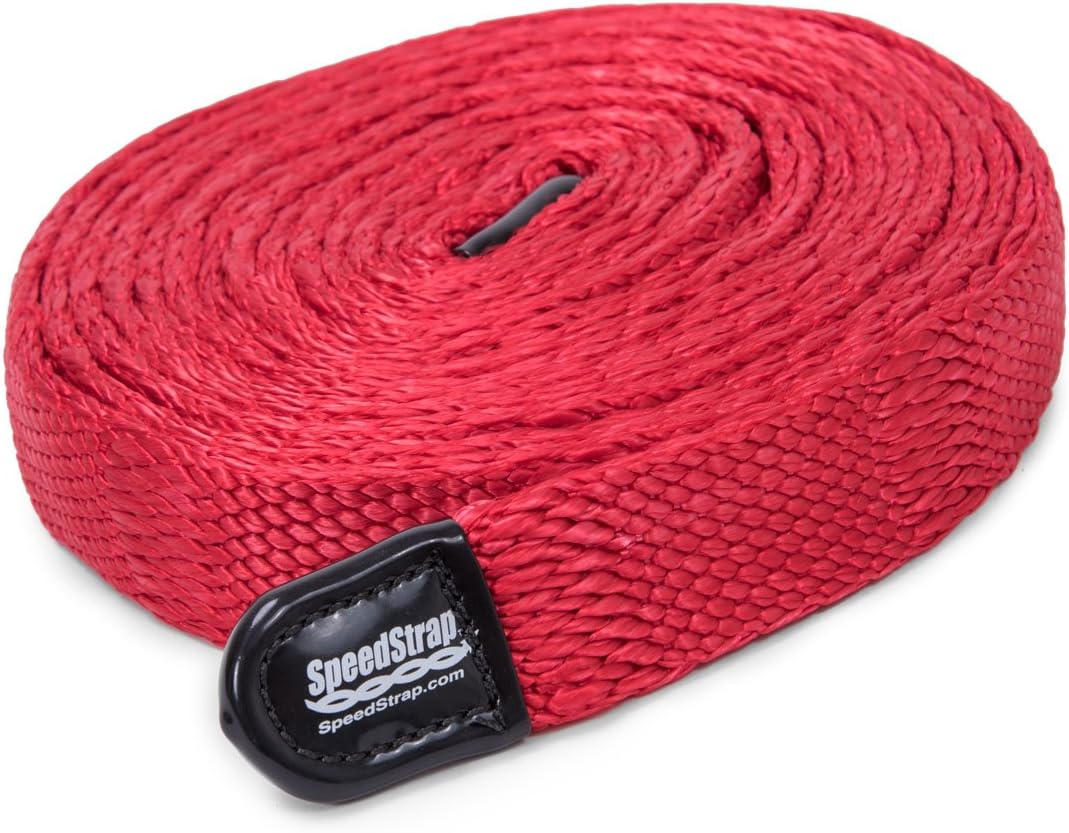 SuperStrap Weavable Recovery Tow Strap 1" x 30' - Heavy Duty 7,000 lb Break Strength, Emergency Towing Rope for Offroad 4x4, Car, SUV, ATV, Boat