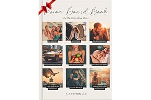 AltroMon Vision Board Book | 1000+ Images & Quotes for Feng Shui Manifestation | 2025 Dream Life & Goal Setting Magazine | Visualize, Inspire, Achieve Goals