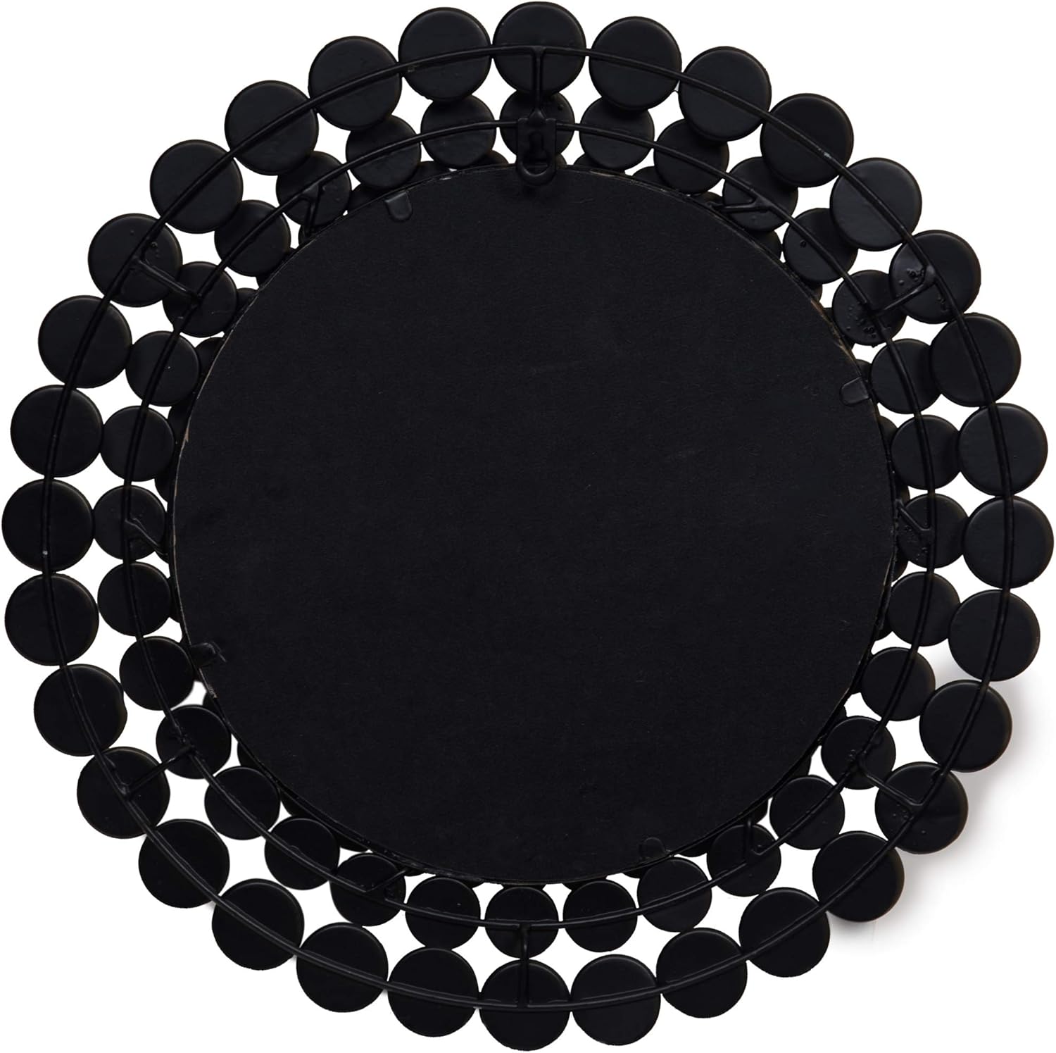 Patton Wall Decor Round Jeweled Accent Mirror, 17" x 17": Home & Kitchen