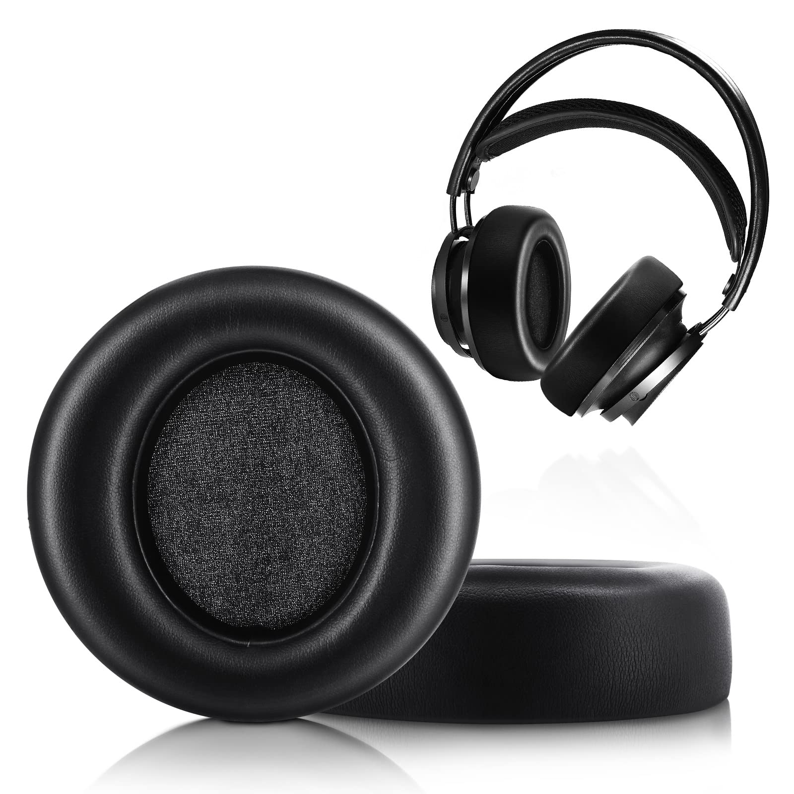 XBERSTAR Audio Fidelio X2HR X1 Earpads Replacement Headphone Earpads compatible with Philips Audio Fidelio X2HR X1 headphones Ear Cushion Cover Pads (Protein Leather)