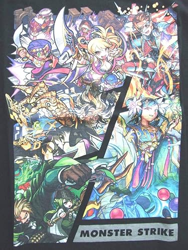 Amazon Co Jp モンスターストライク ｔシャツ Mサイズ モンスト メンズファッション ゲーム イラスト キャラクター グッズ ホビー 通販