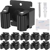 Hejo 10 Pack Mop Broom Holder Stainless Steel Wall Mounted Storage Rack