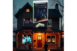 HOLISCAPES AtmosFX® Halloween Hollusion Digital Decoration on USB Includes 8 Atmosfx Video Effects for Hallloween