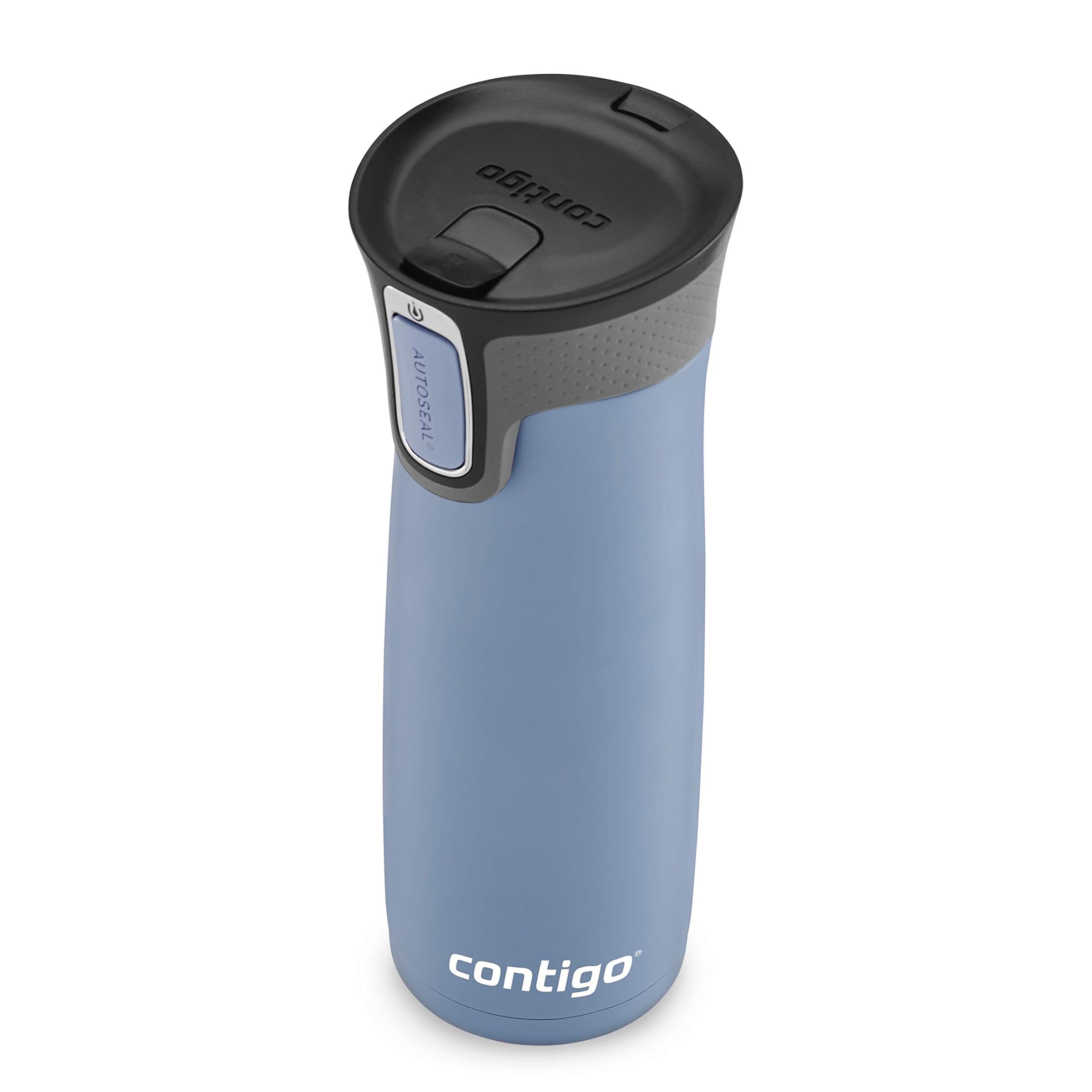 (590ml, Earl Grey) - Contigo AUTOSEAL West Loop Vacuum-Insulated Stainless Steel Travel Mug, 19.2 fl oz (590 ml), Earl Grey