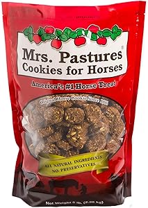Mrs. Pastures Horse Cookies & Treats - Premium All Natural Treats (5 Pound Bag)