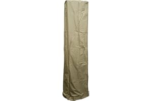 Hiland AZ Patio HVD-SGTCV-T Heavy Duty Waterproof Square Glass Tube Heater Cover-92-Tan, 92"