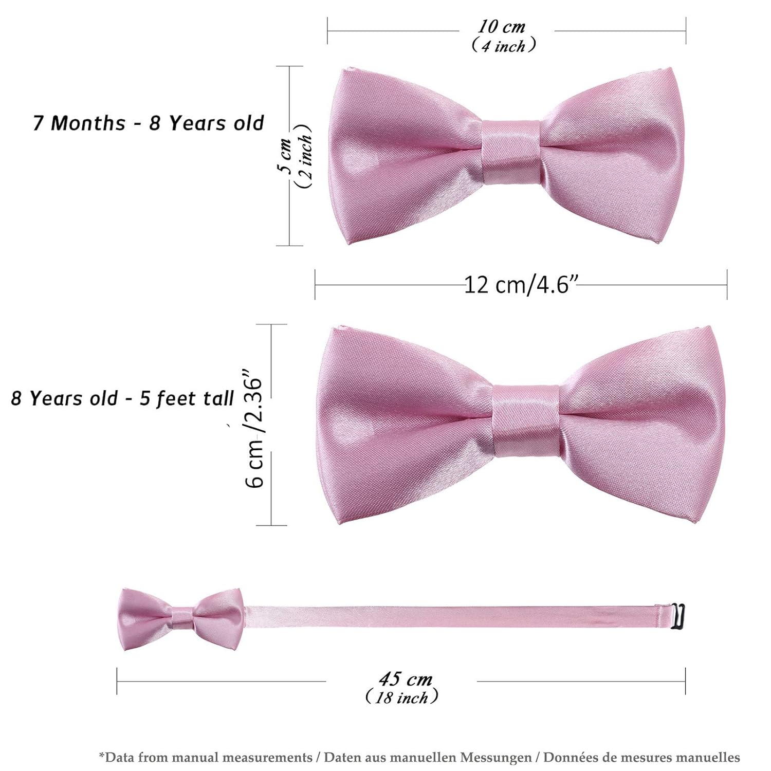 Kids Suspender Bow Tie Set 8 Years 5 Feet Tall Navy Blue Adjustable Classic Accessory Set For Boys Girls 31 5 33 5 Inch Ties Accessories Urbytus Com