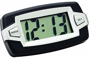 Bell Automotive 22-1-37007-8 Jumbo LCD Clock