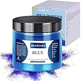 150g Mica Powder - LightStone Mica Powder for Epoxy Resin - Shimmer Cosmetic Grade Pigment Powder for Skin, Resin, Soap, Jewelry, Slime, Ink etc.(Blue)