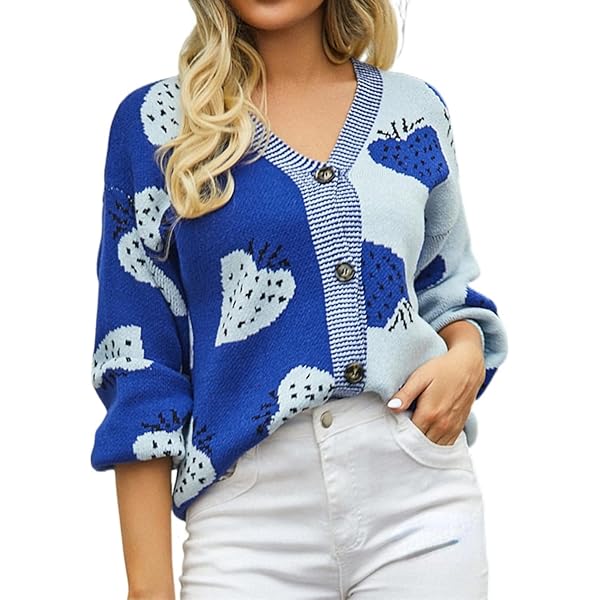 ECOWISH Women Floral Cropped Cardigan: Fall Long Sleeve Open