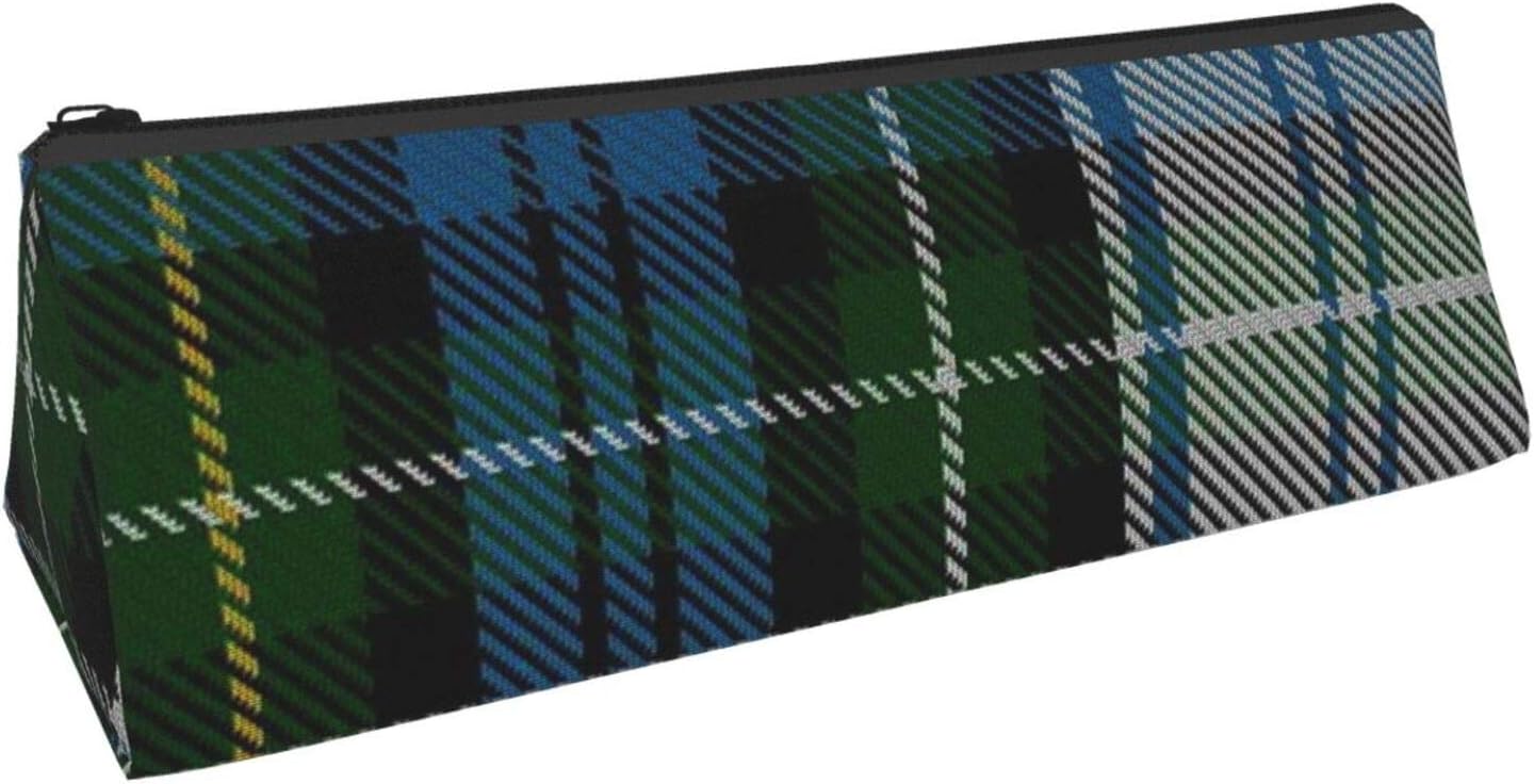 DJNGN Dreieck-Stifttasche Campbell-Kleid Tartan-Kosmetiktaschen