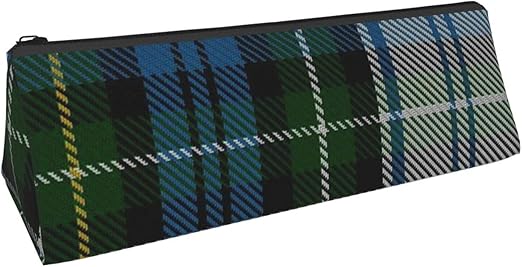 DJNGN Dreieck-Stifttasche Campbell-Kleid Tartan-Kosmetiktaschen